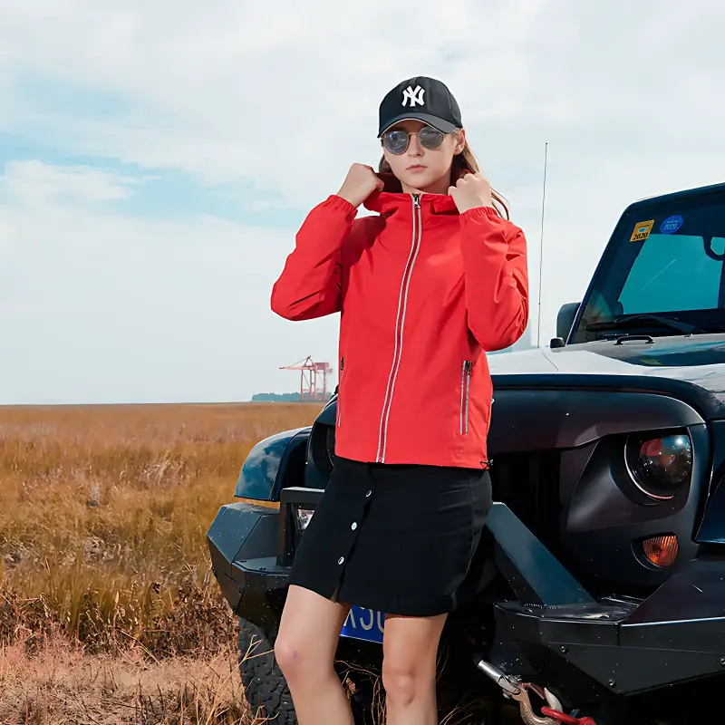 Veste Randonnée Pédestre Femme Imperméable – Image 9